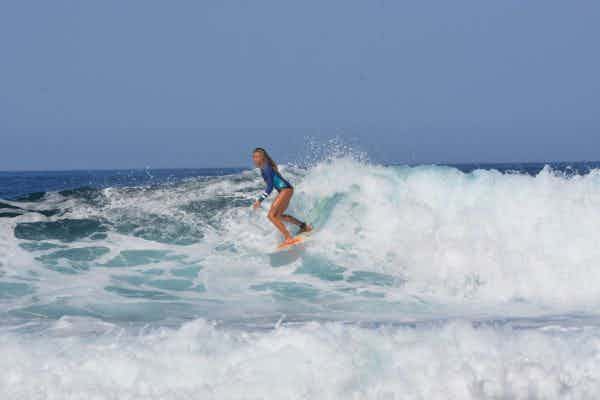 woman surfer