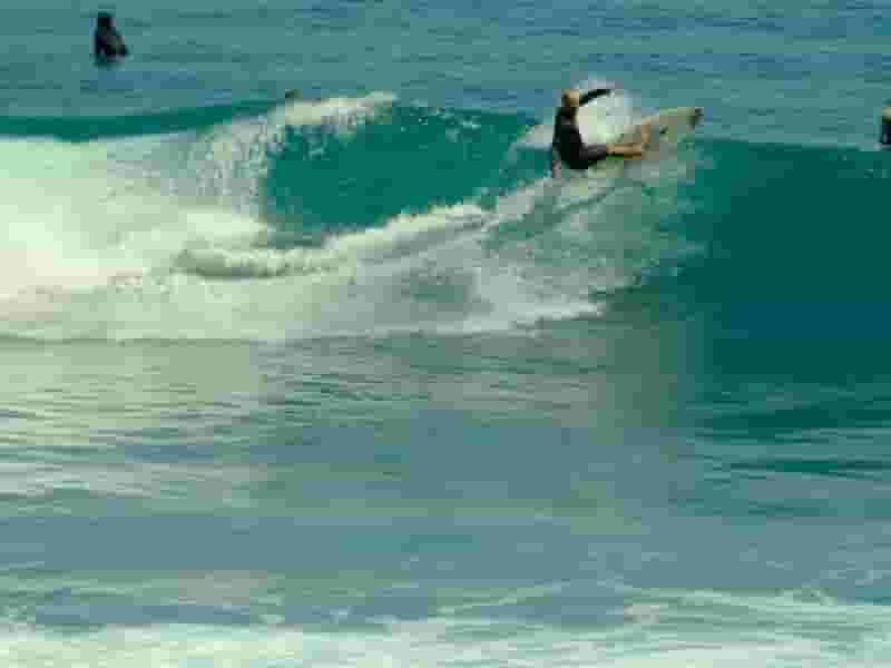 surfing in Bali