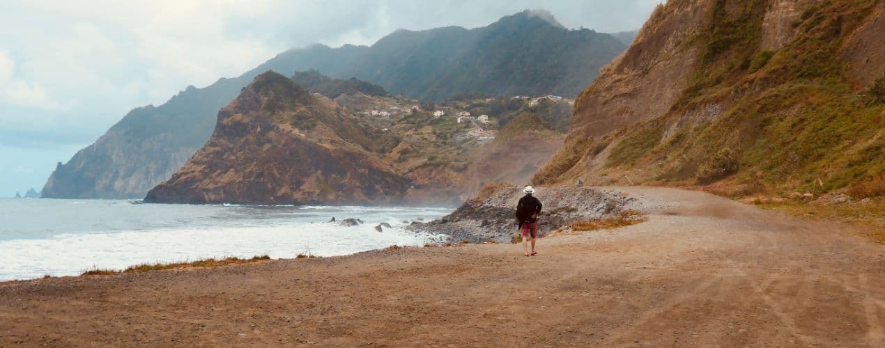 Porto da cruz, Madeira (Portugal) - Card Background Image