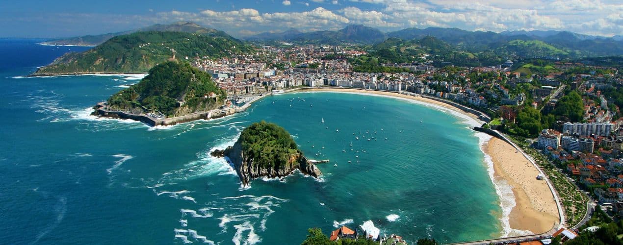 San Sebastian (Spain) - Card Background Image